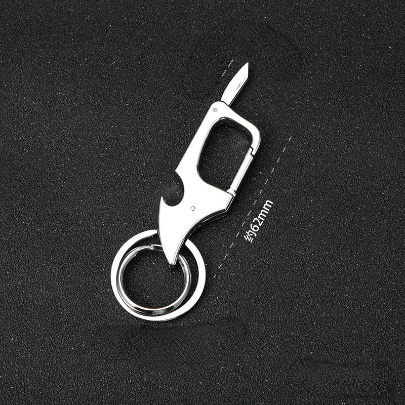 Wholesale Multi-functional Creative Metal Bottle Opener Key Ring