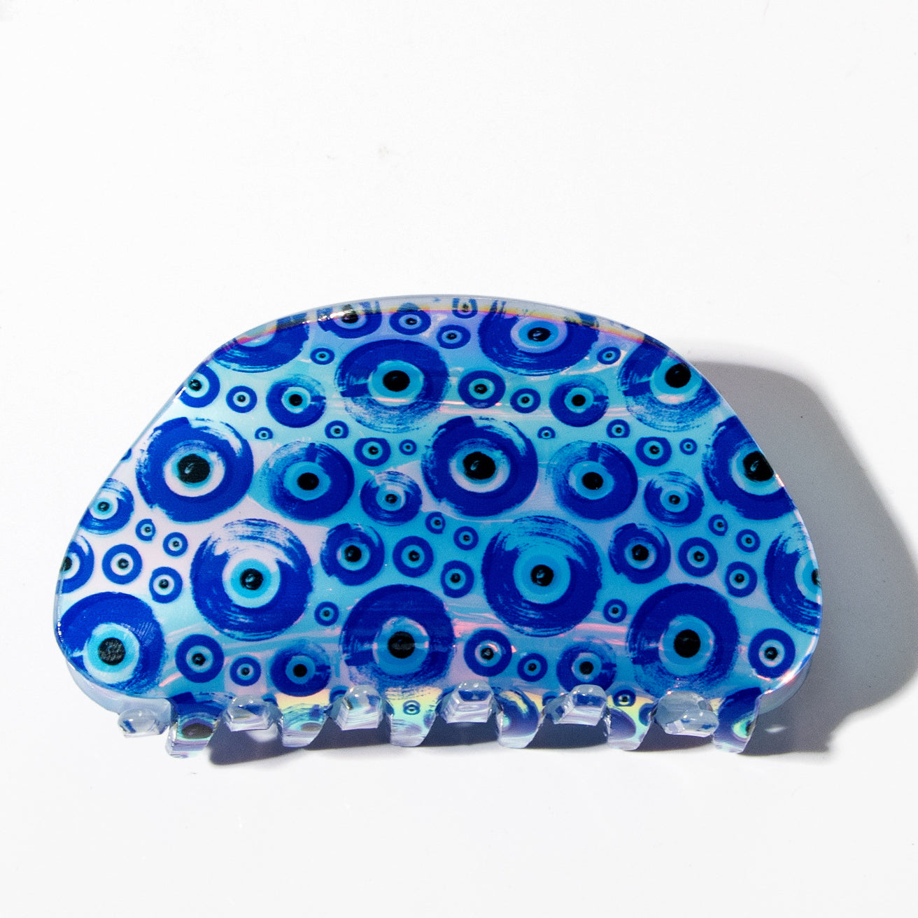 Wholesale Devil's Eye PVC Hair Clips