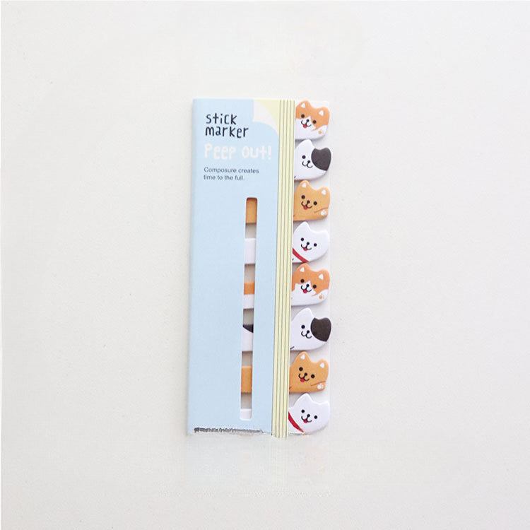 Wholesale Row Animal Paper Self-adhesive Sticky Notes