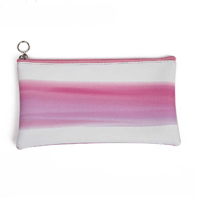 Wholesale Zipper Gradient Change Mobile Phone Bag Portable Cosmetic Bag Multifunctional Handbag