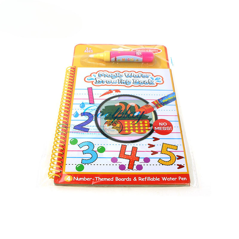 Wholesale Children's Reusable Water Graffiti Paper Coloring Book with Small Pens