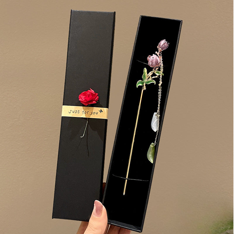 Wholesale Magnolia Alloy Hairpins