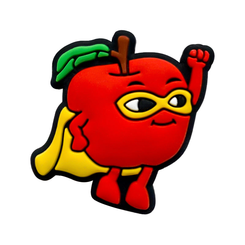 Wholesale 10pcs Vegetable Colorful Silicone Focal Beads