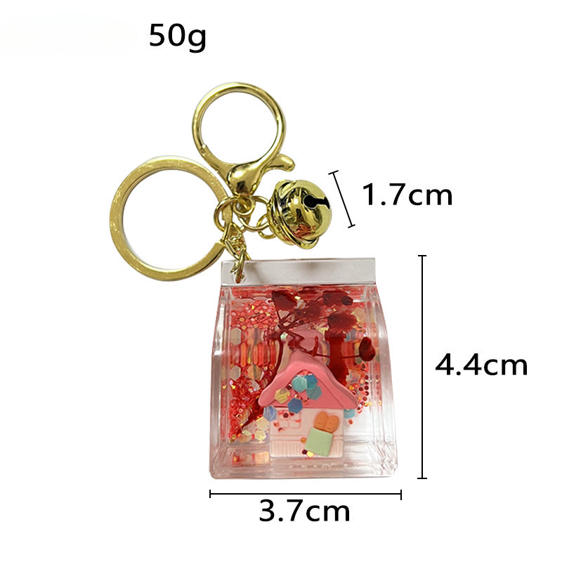 Wholesale Cartoon Cute Ice Cream Cone Rabbit Doll Keychain