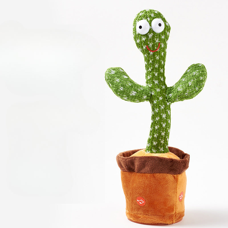 Wholesale Dance Cactus Speaking Plush Toys