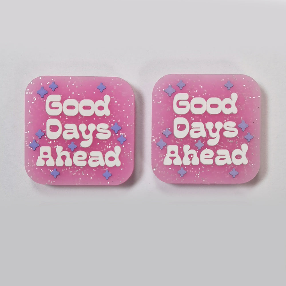 Wholesale 10pcs Luminous Glow in the Dark Good Day Ahead Beads