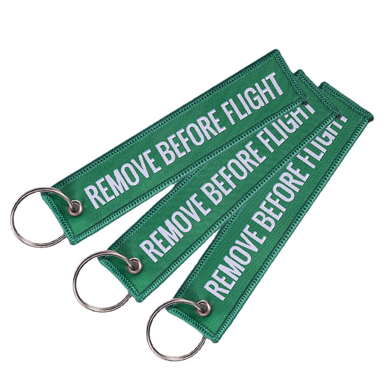 Wholesale Polyester Aviation Memorial Key Chain