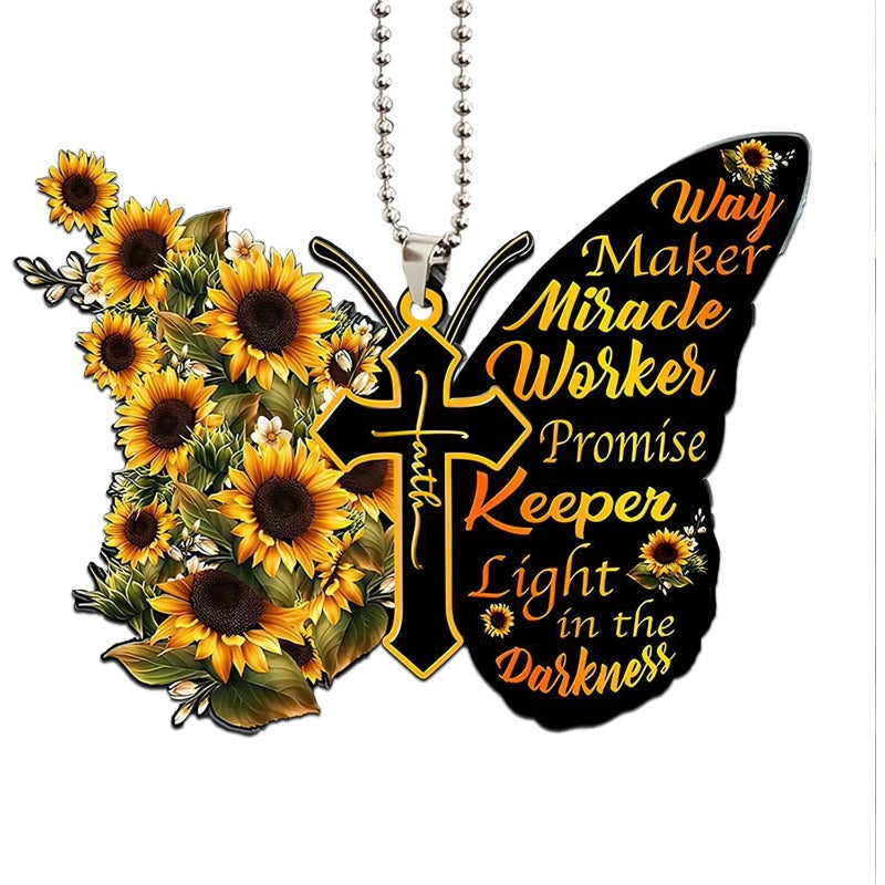 Wholesale Butterfly Acrylic Keychain Accessories