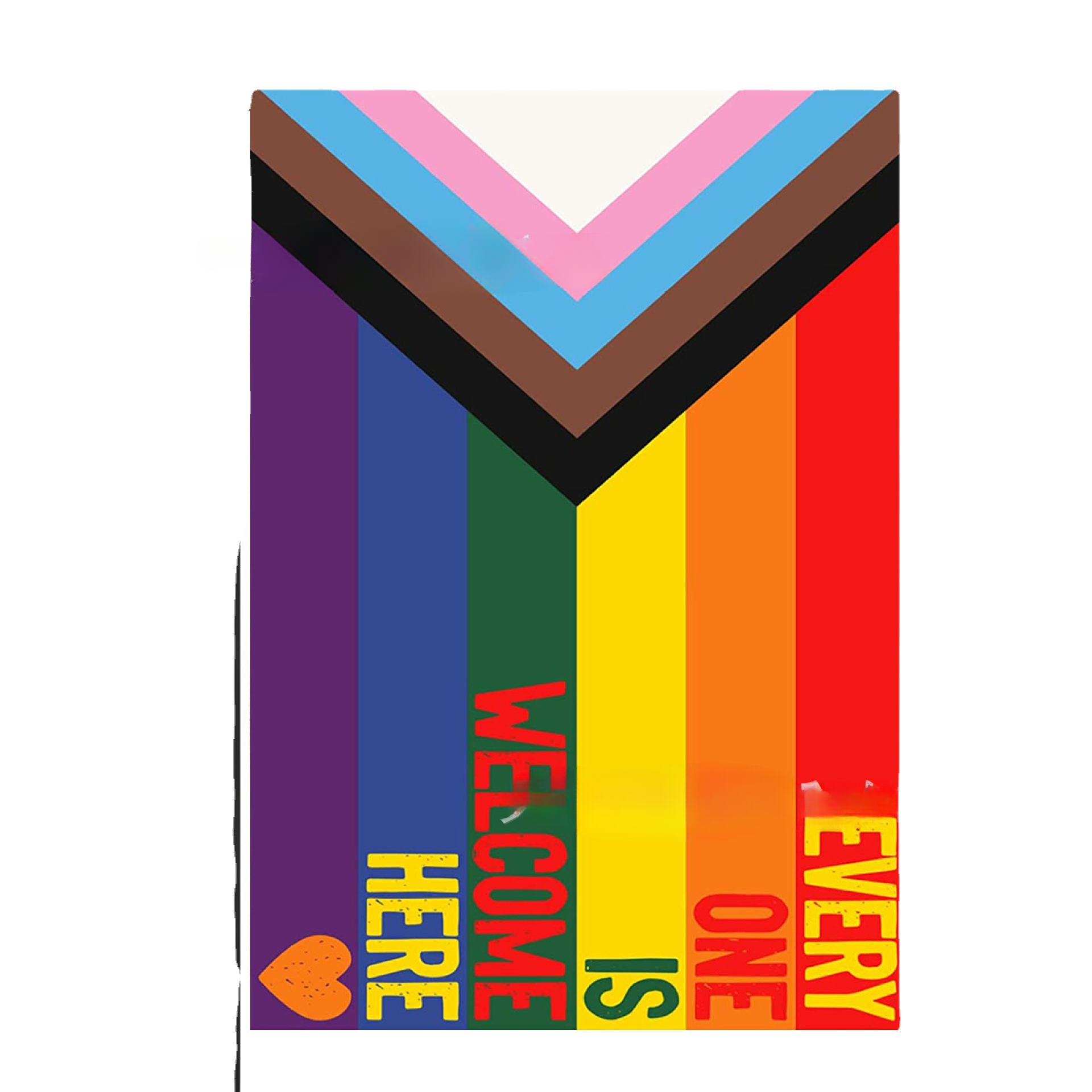 Wholesale Linen LGBT Rainbow Garden Flag