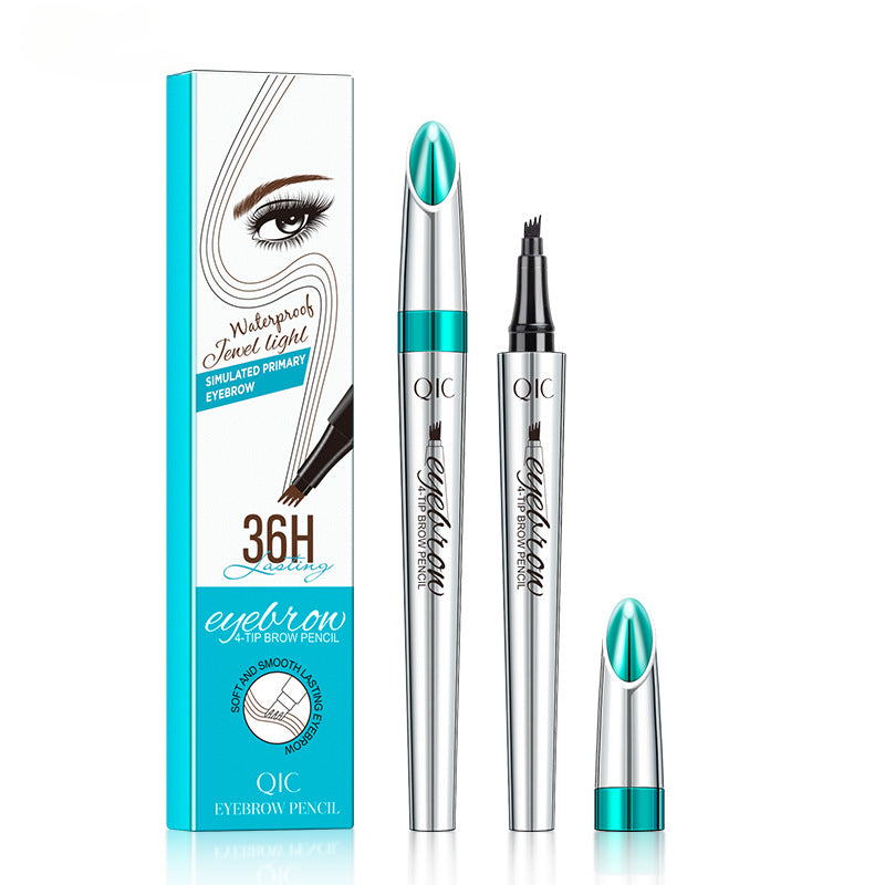 Wholesale Waterproof and Non Fading Plastic Eyebrow Pens