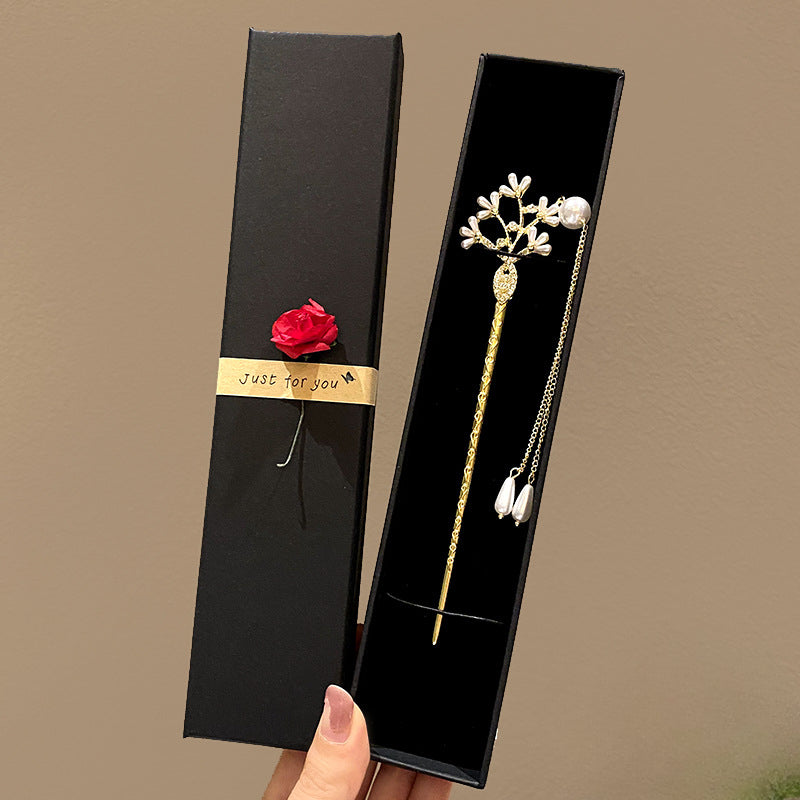 Wholesale Magnolia Alloy Hairpins