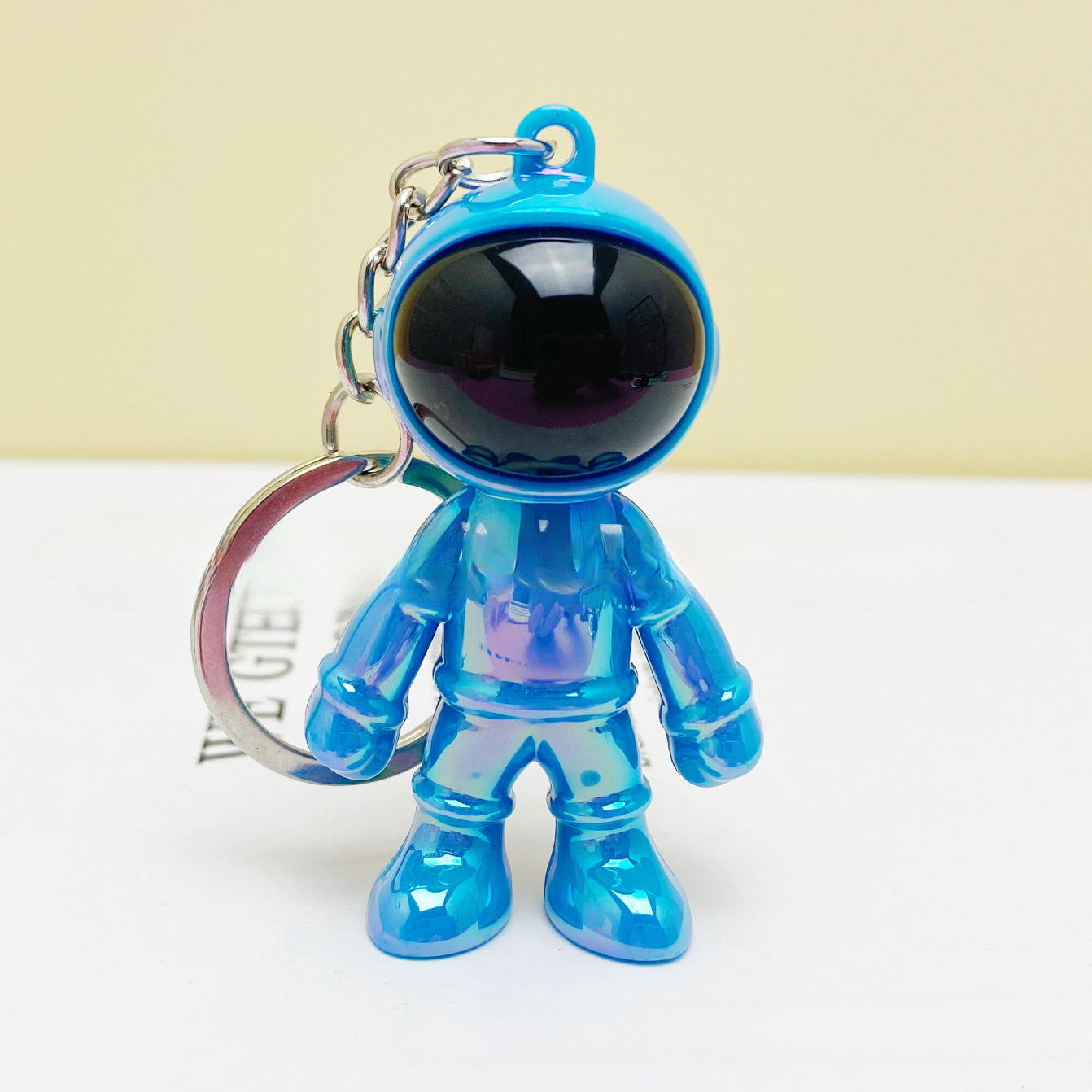 Wholesale 3D Astronaut Astronaut Robot ABS Keychain