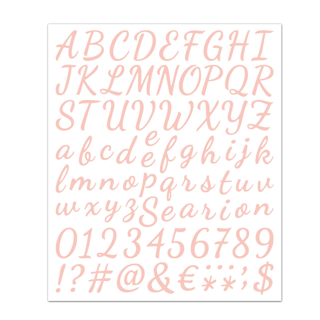 Wholesale of 24PCS/PACK Self-adhesive Handwritten Floral Stickers