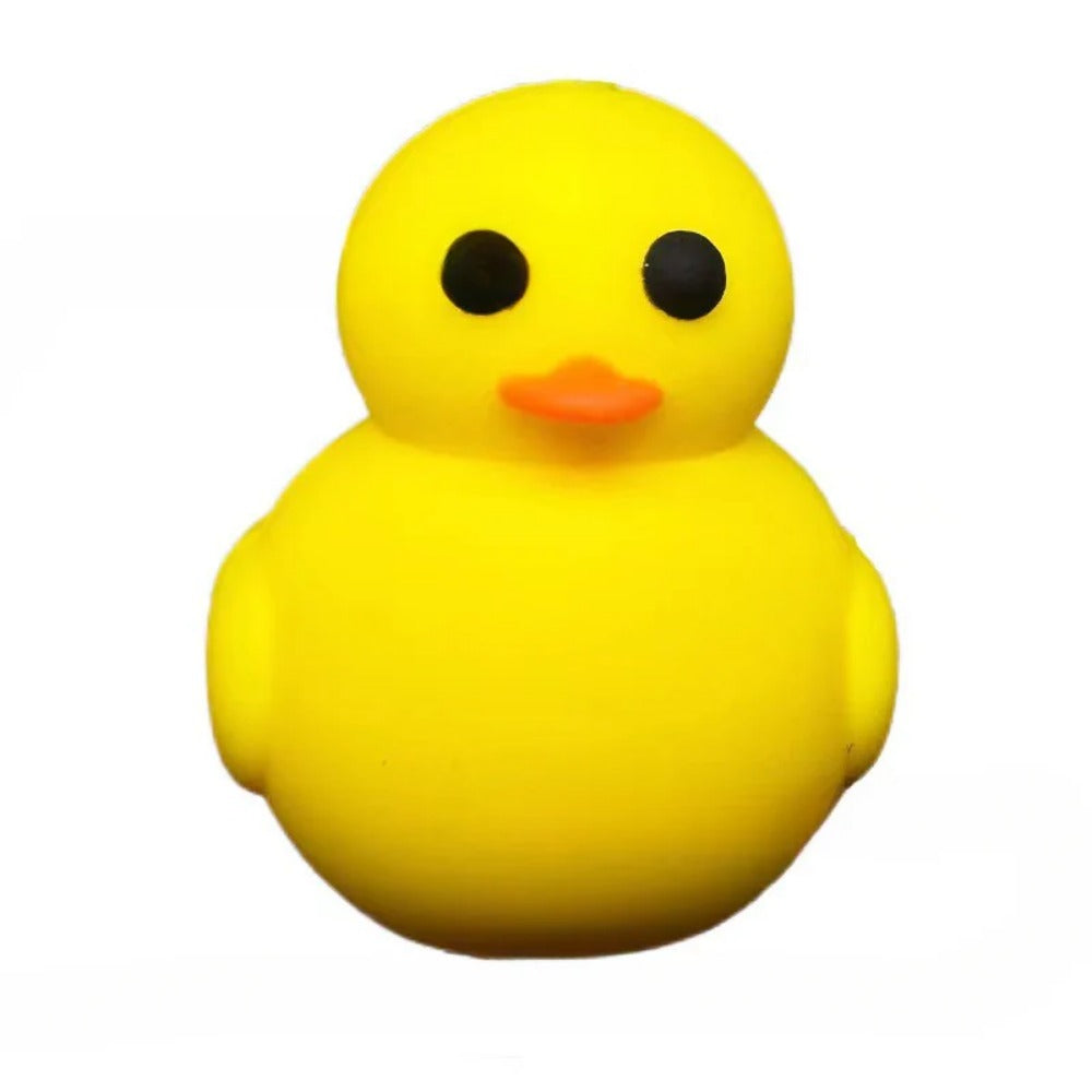 Wholesale 10pcs Cartoon 3D Cute chick duckling Silicone Beads