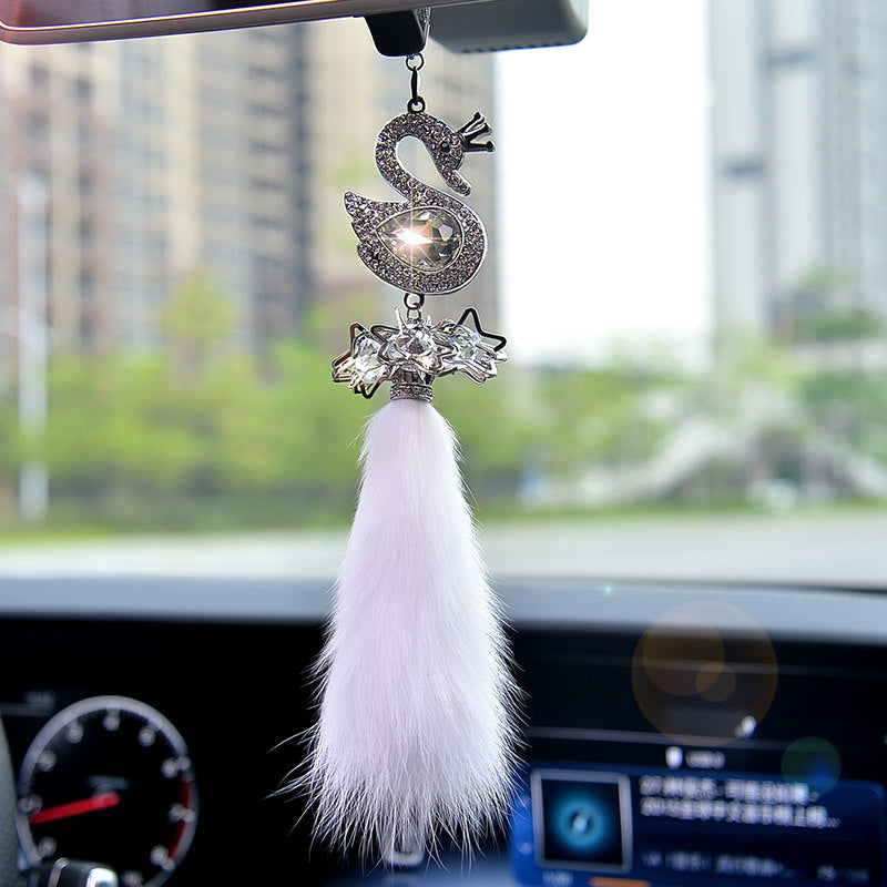 Wholesale Pendant Crystal Pendant Swan Diamond Car Pendant