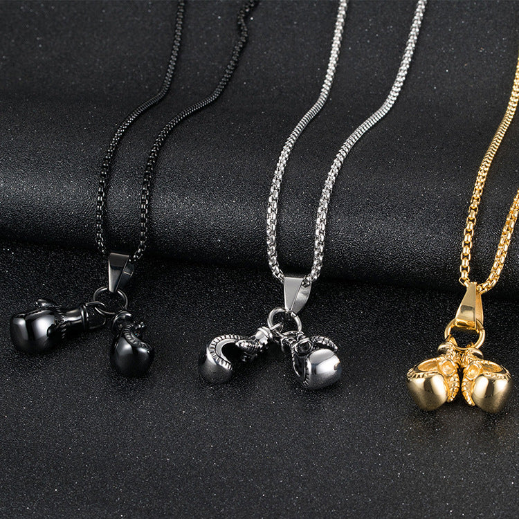 Wholesale Square Pearl Titanium Steel Necklace