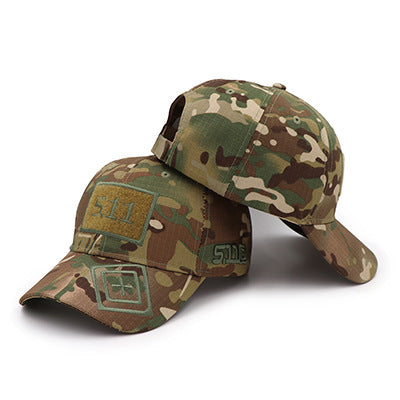 Wholesale Velcro Tactical Camouflage Baseball Cap