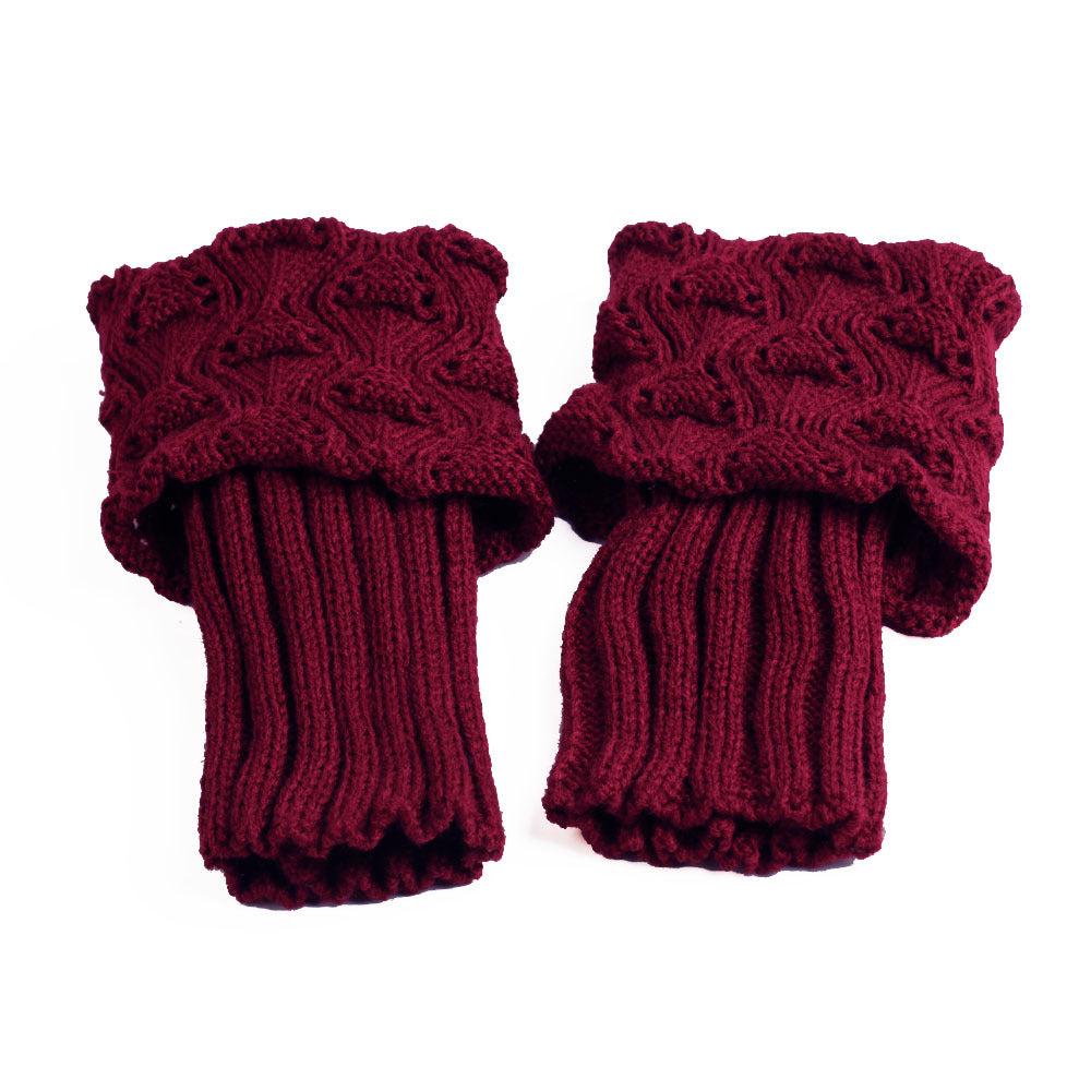 Wholesale Spot Wholesale Flip Sock Cover Short Small Fish Mouth Hollow Leg Cover