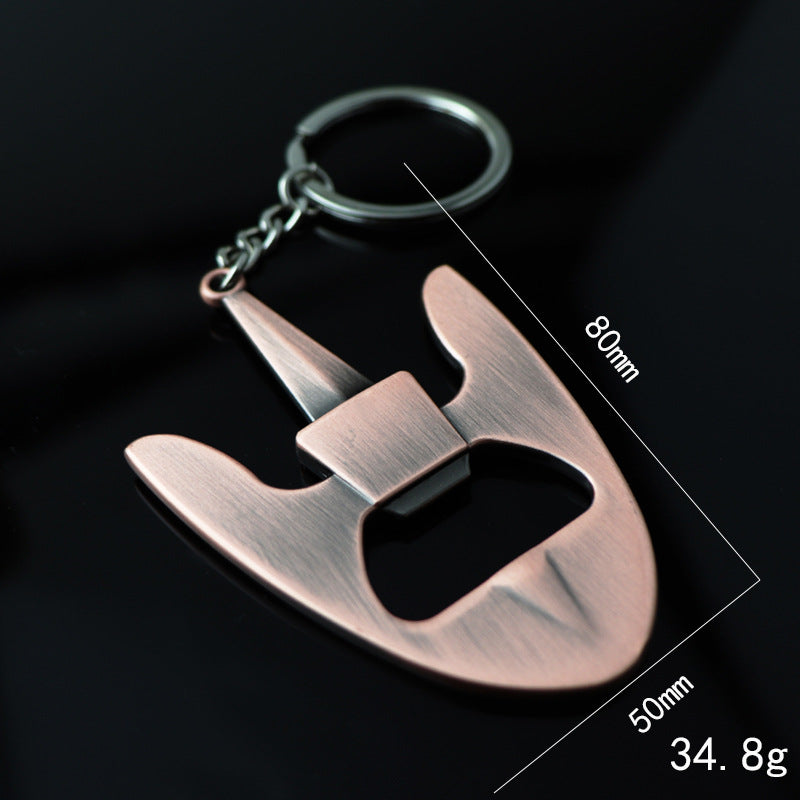 Wholesale Nautical Rudder Bottle Opener Keychain