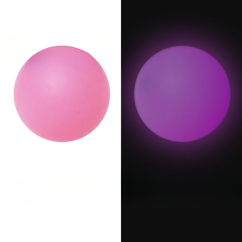 Wholesale 50pcs Luminous Round Beads Silicone Beads Jewelry Accessories Loose Beads