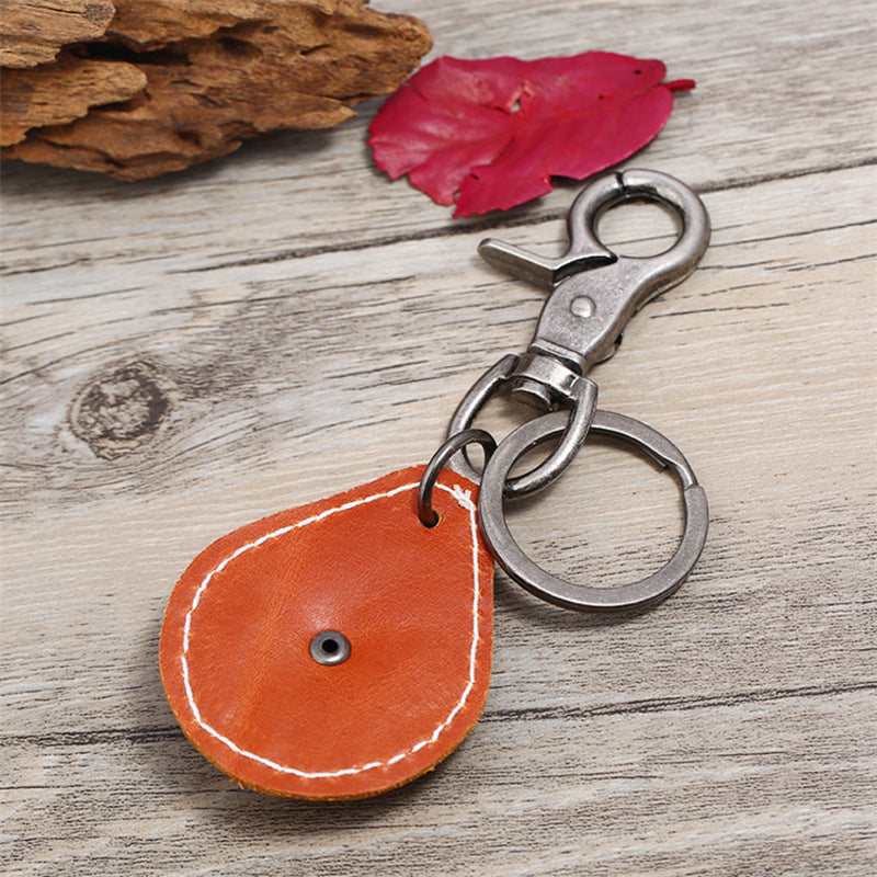 Wholesale Retro Skeleton Cowhide Keychain