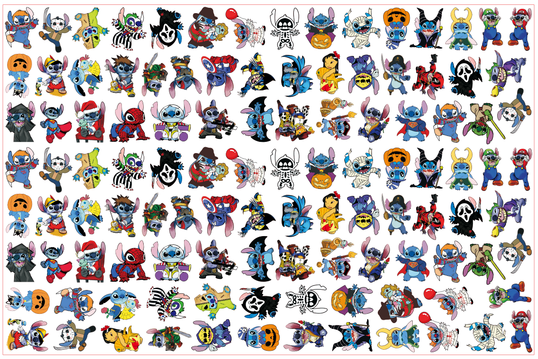 Wholesale Halloween Acrylic Cartoon 2cm/4cm/6cm/8cm Pieces DIY Charms Flatbacks Pendant