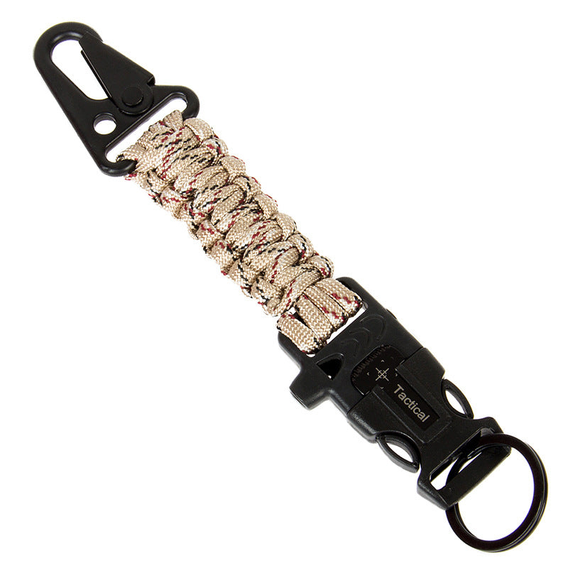 Wholesale Umbrella Rope Woven Eagle Mouth Chain Keychain