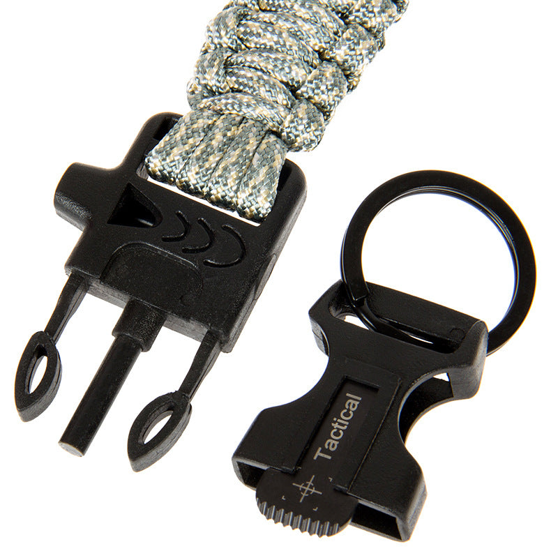 Wholesale Umbrella Rope Woven Eagle Mouth Chain Keychain