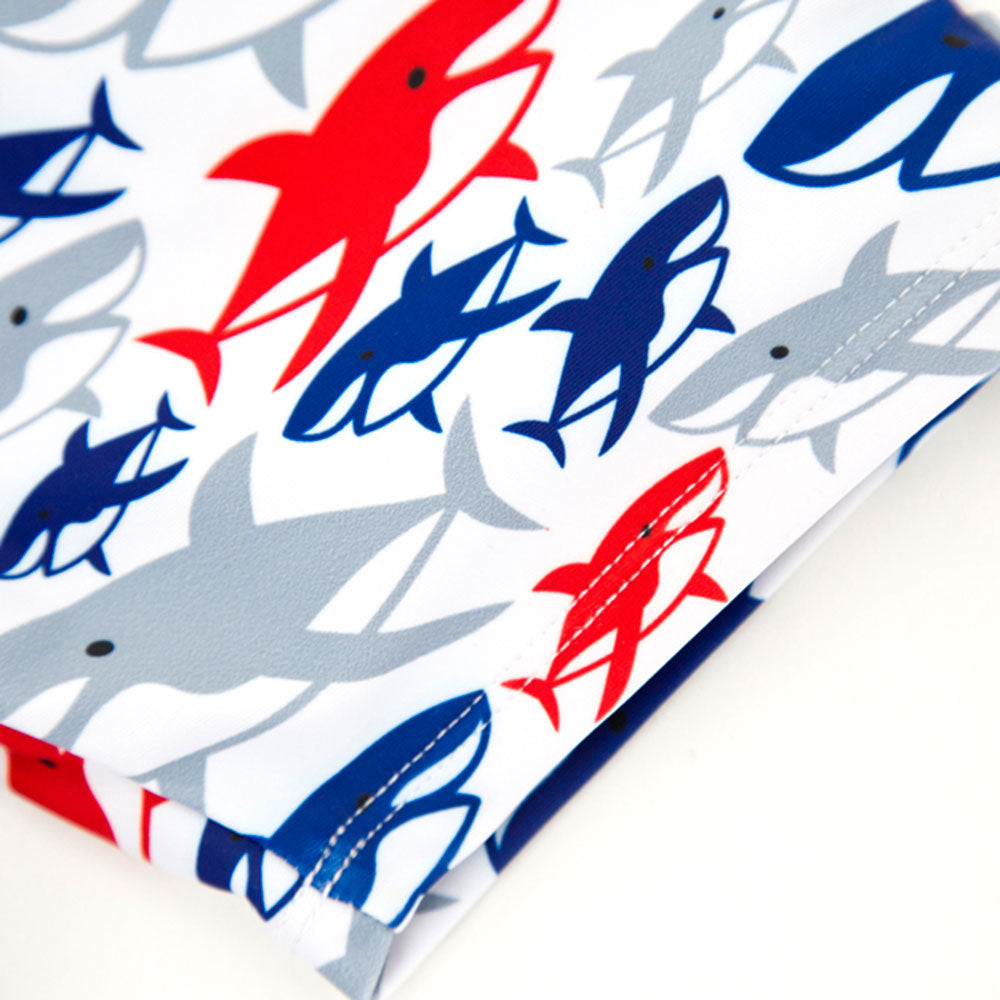 Wholesale baby split five points swimming trunks kids Swimwear