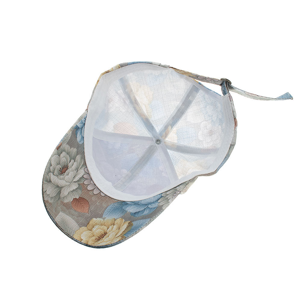 Wholesale  Lace Printed Baseball Cap Sunshade Outdoor Sun Hat