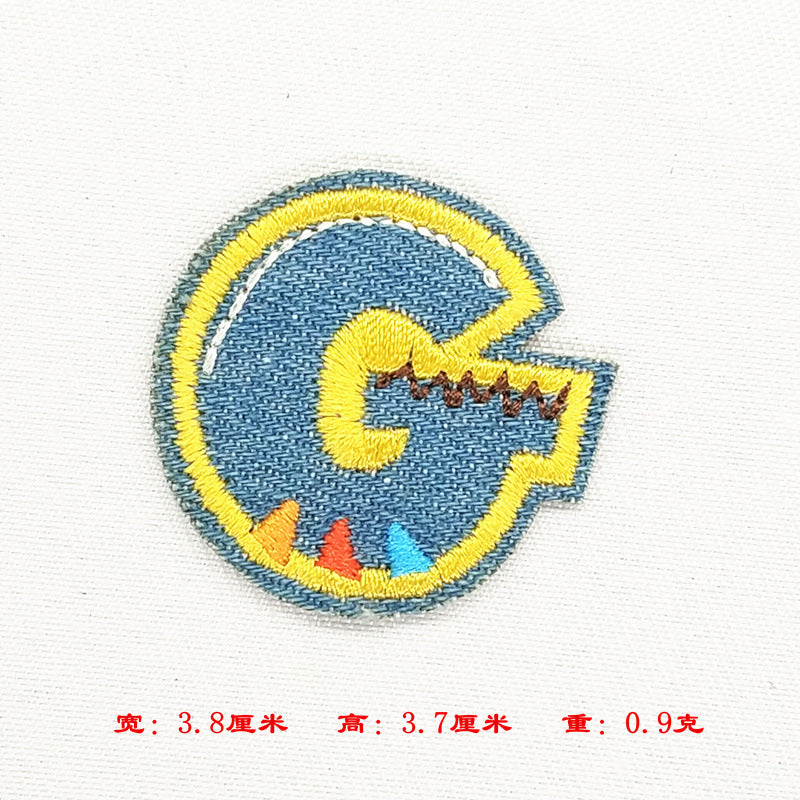 Wholesale Alphabet patch cartoon children patch