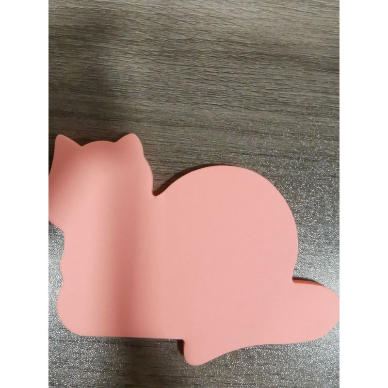 Wholesale Minimalist Cat Lying Convenience Stickers