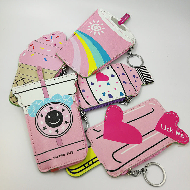 Wholesale Beverage Leather Coin Purse