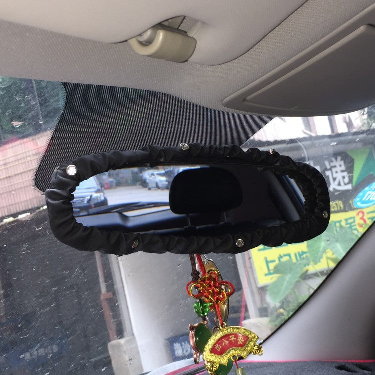 Wholesale PU Diamond Crown Car Interior