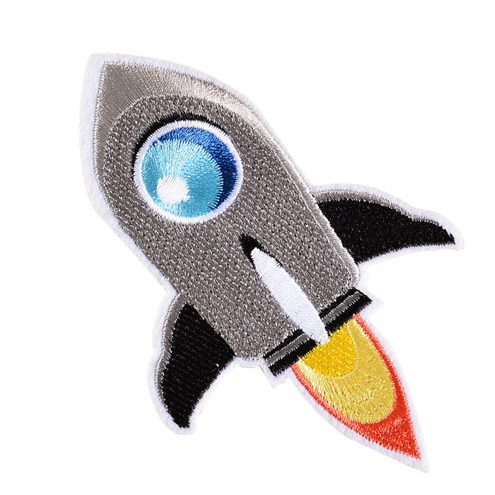 Wholesale DIY Embroidery Fabric Patches Fish Swallow Clothes Hat Accessories