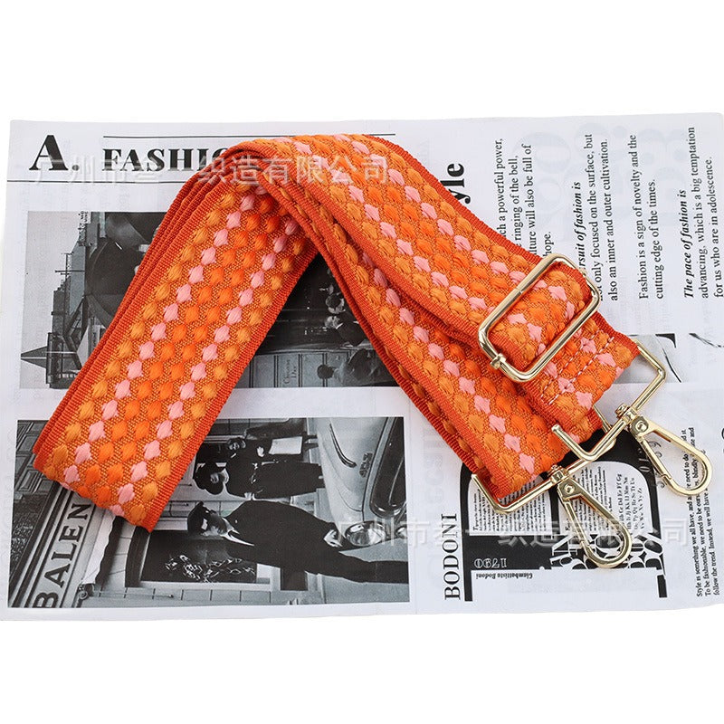 Wholesale 5cm Wide Color Matching Polka Dot Extended Crossbody Strap Replacement Adjustable Shoulder Strap