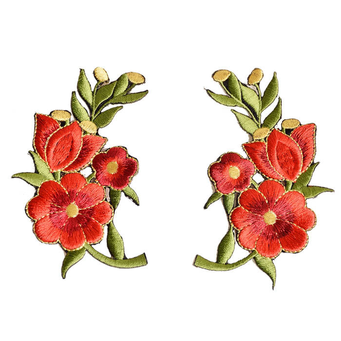 Wholesale Gold Thread Embroidered Patch Decorative Clothing Repair Accessory Craft Supply