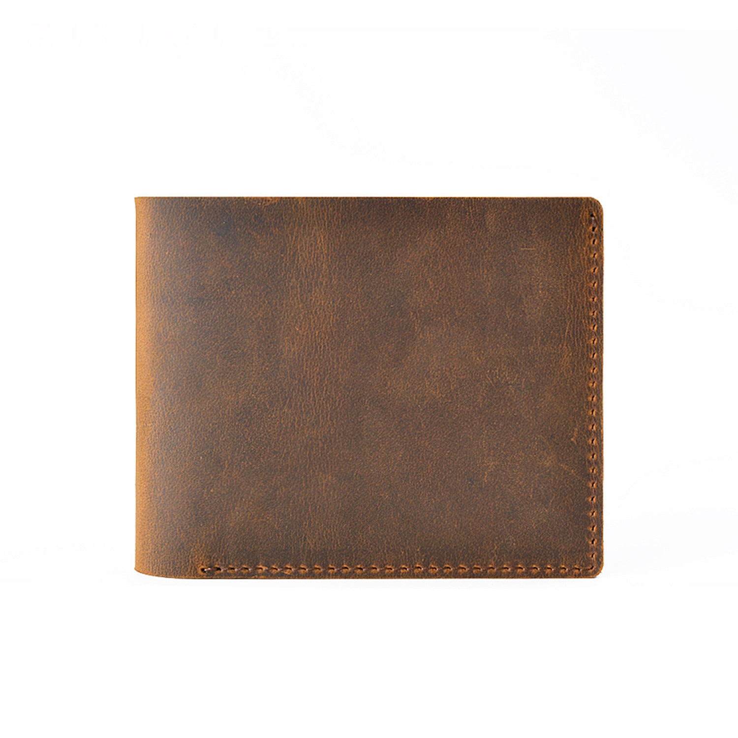 Wholesale Multi-card Slot Retro Simple Top Layer Cowhide Wallet