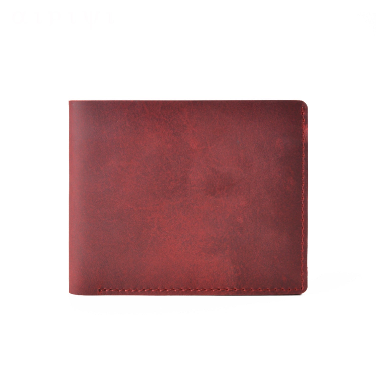 Wholesale Multi-card Slot Retro Simple Top Layer Cowhide Wallet