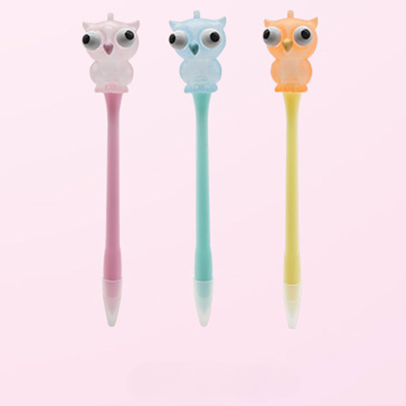 Wholesale decompression pen soft creative cartoon pinch music ballpoint pen
