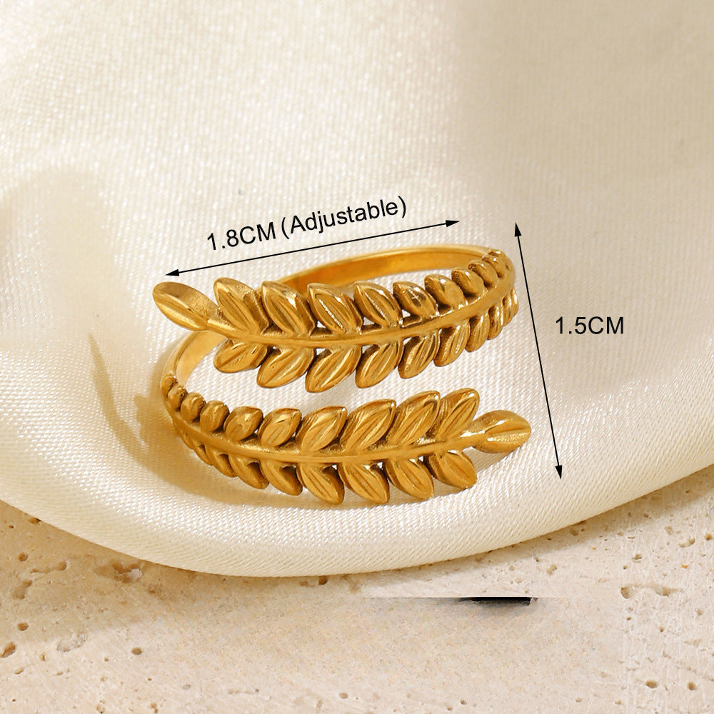 Wholesale Popular Stainless Steel Love Women's Personality Hip Hop Line  Ring