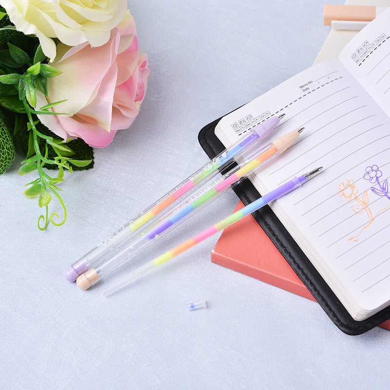 Wholesale Creative Colorful Plastic Gouache Pencils