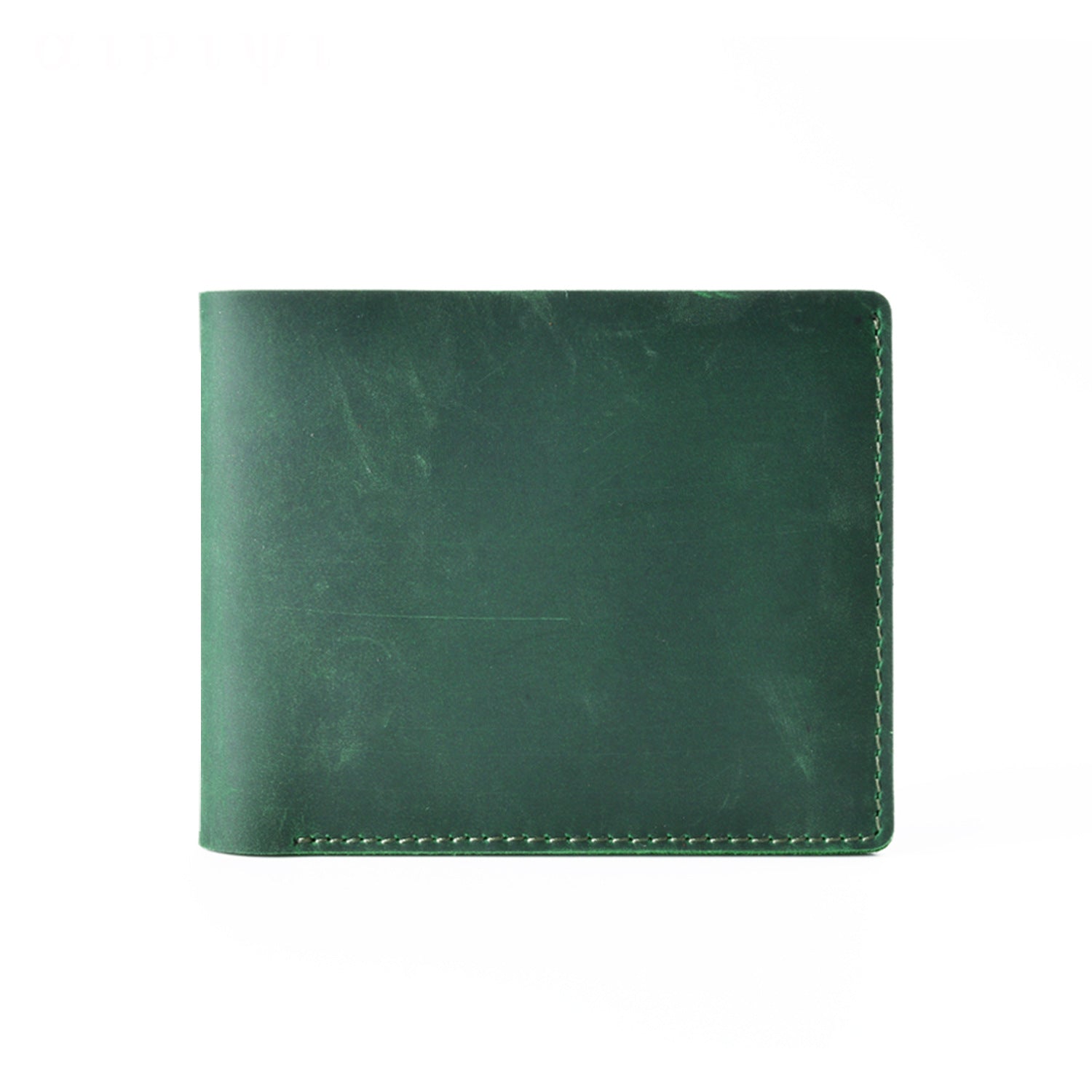Wholesale Multi-card Slot Retro Simple Top Layer Cowhide Wallet