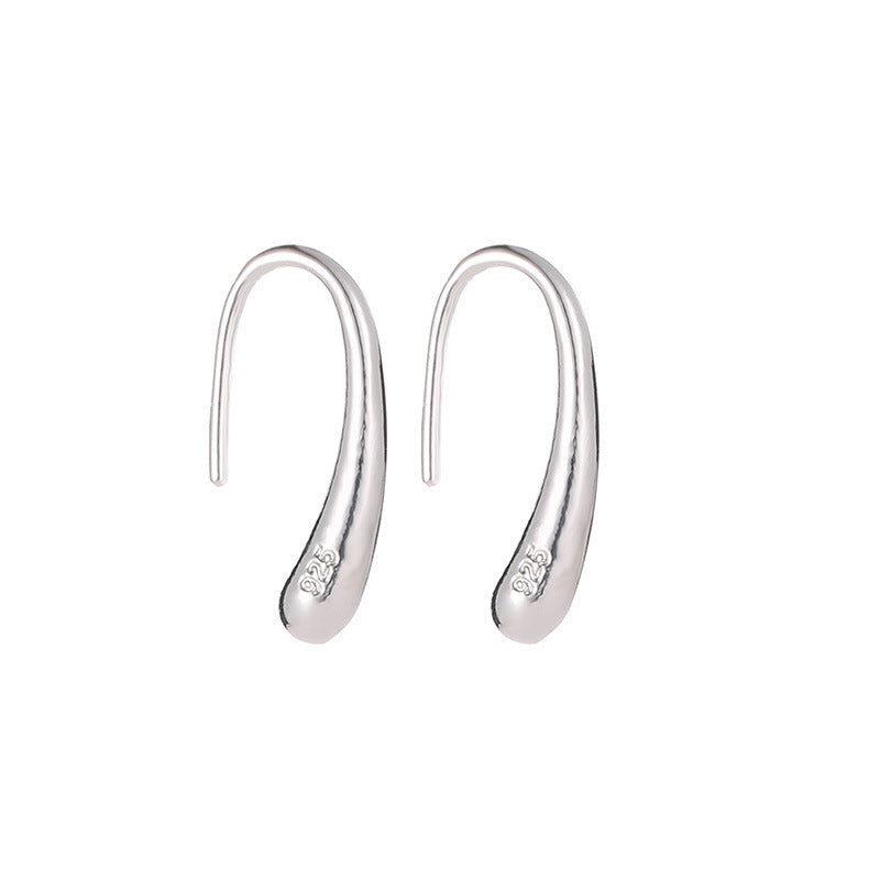 Wholesale 4pcs/pack Water Drop Plating Necklace Ear Hook Ring Jewelry Set