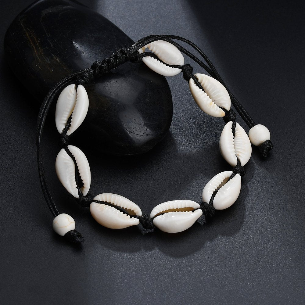 Wholesale Hawaiian Shell Braided Bracelet