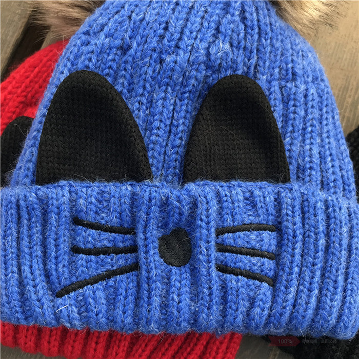 Wholesale Children's Winter Thickened Warm Wool Scarf