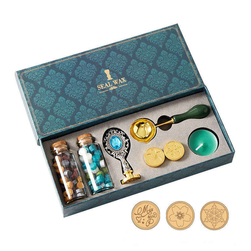 Wholesale Creative Starry Sky Lacquer Wax Particle Seal Set