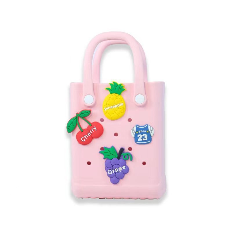 Wholesale Jelly Beach Flower Simple Hole Bag