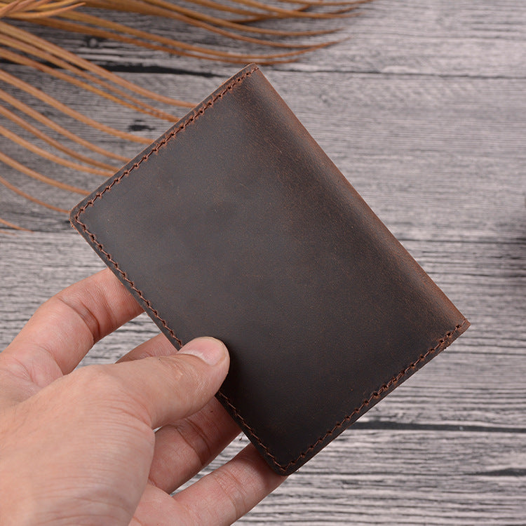 Wholesale Genuine Cowhide Simple Storage Creative Wallet