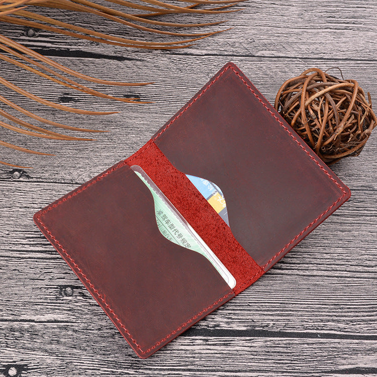 Wholesale Genuine Cowhide Simple Storage Creative Wallet